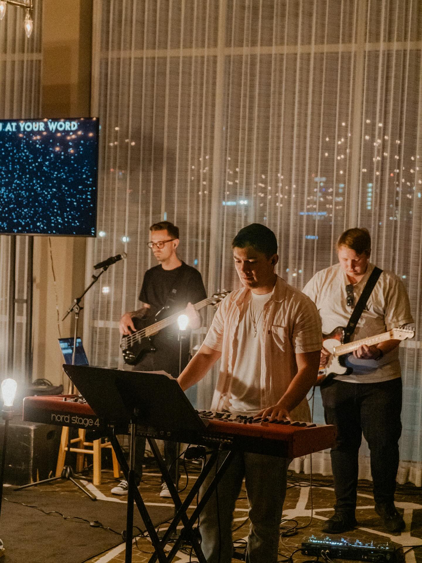 Salt Company band performing